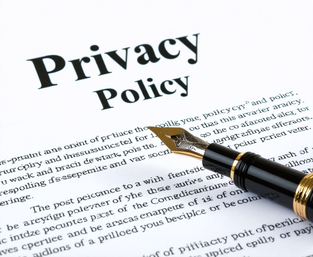 Юридический документ с заголовком Privacy Policy